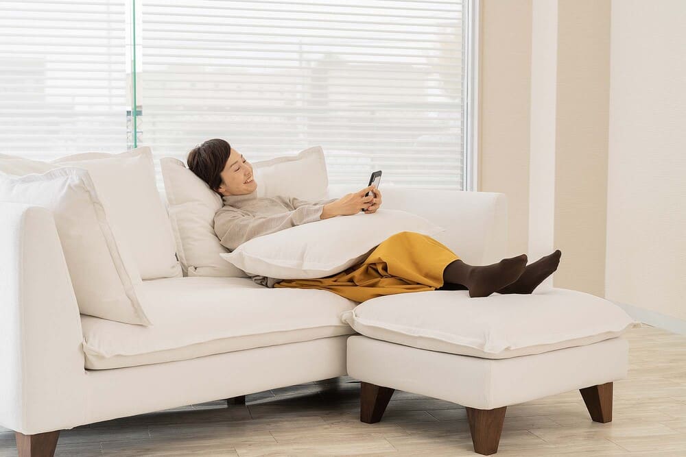 RX-G SOFAでくつろぐ