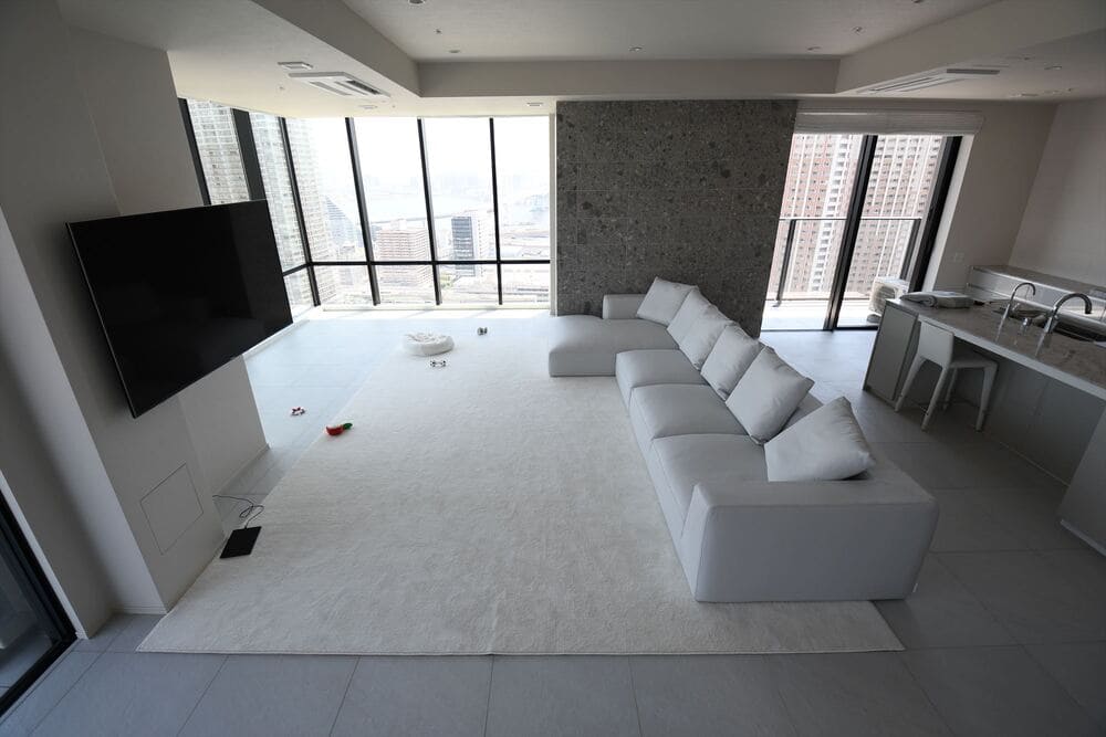 LA カウチソファ