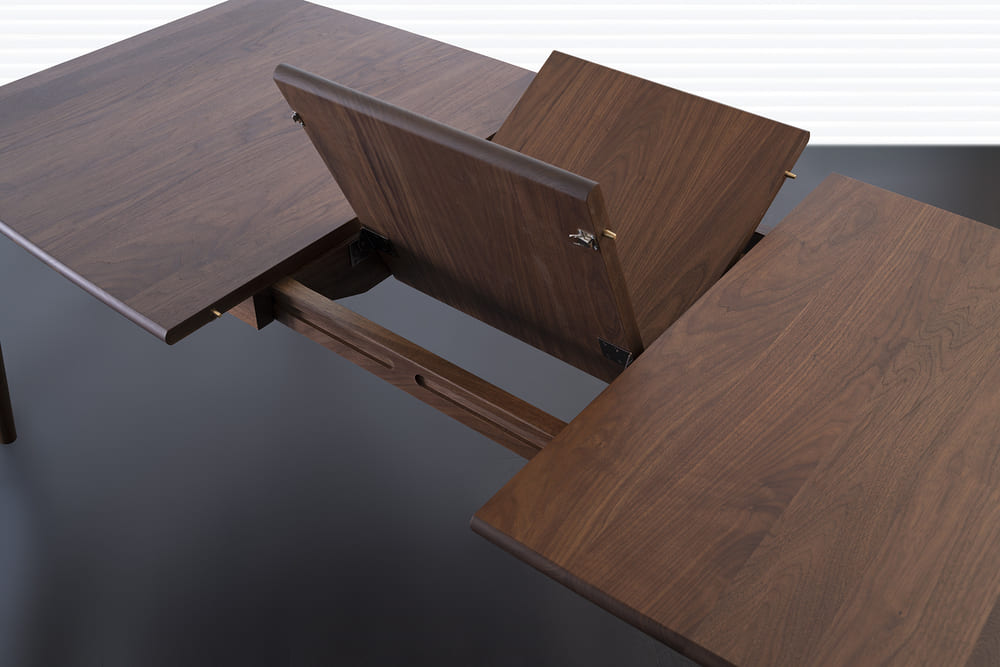 天然木無垢材伸長式ダイニングテーブル「EXダイニングテーブル」