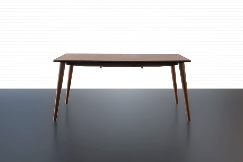 天然木無垢材伸長式ダイニングテーブル「EXダイニングテーブル」