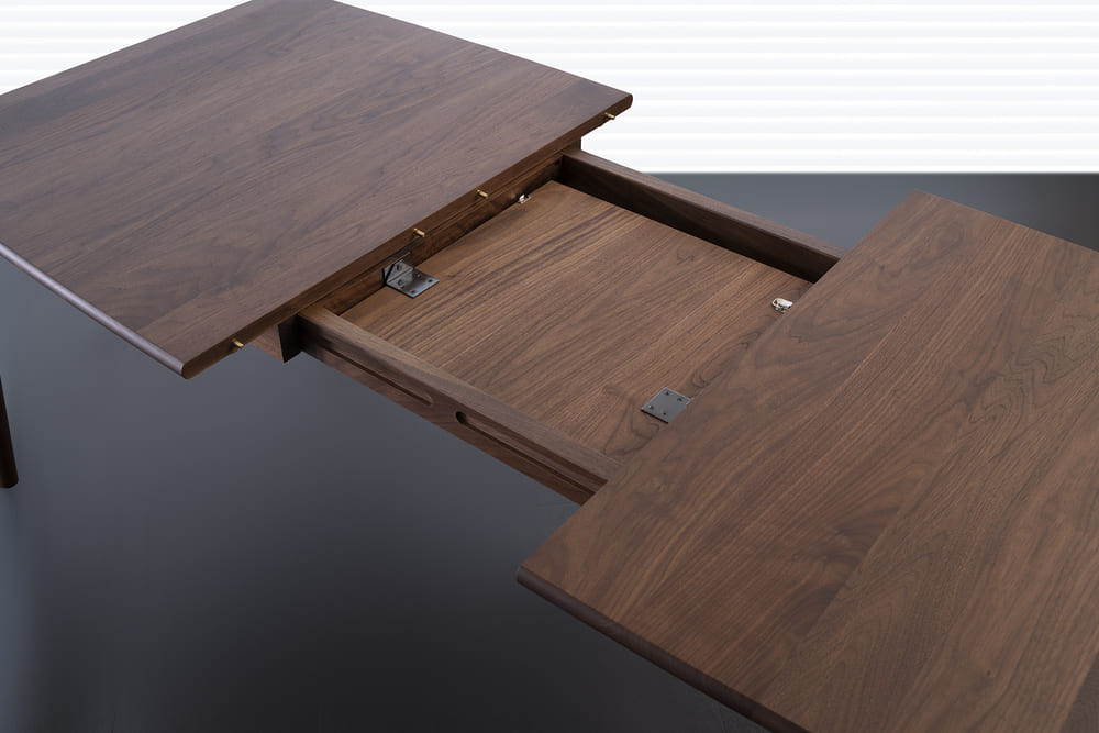 天然木無垢材伸長式ダイニングテーブル「EXダイニングテーブル」