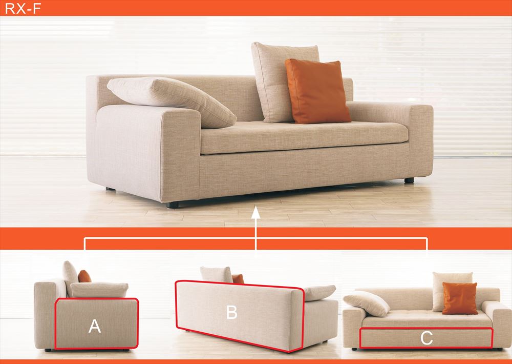 RX-F SOFA 分解仕様