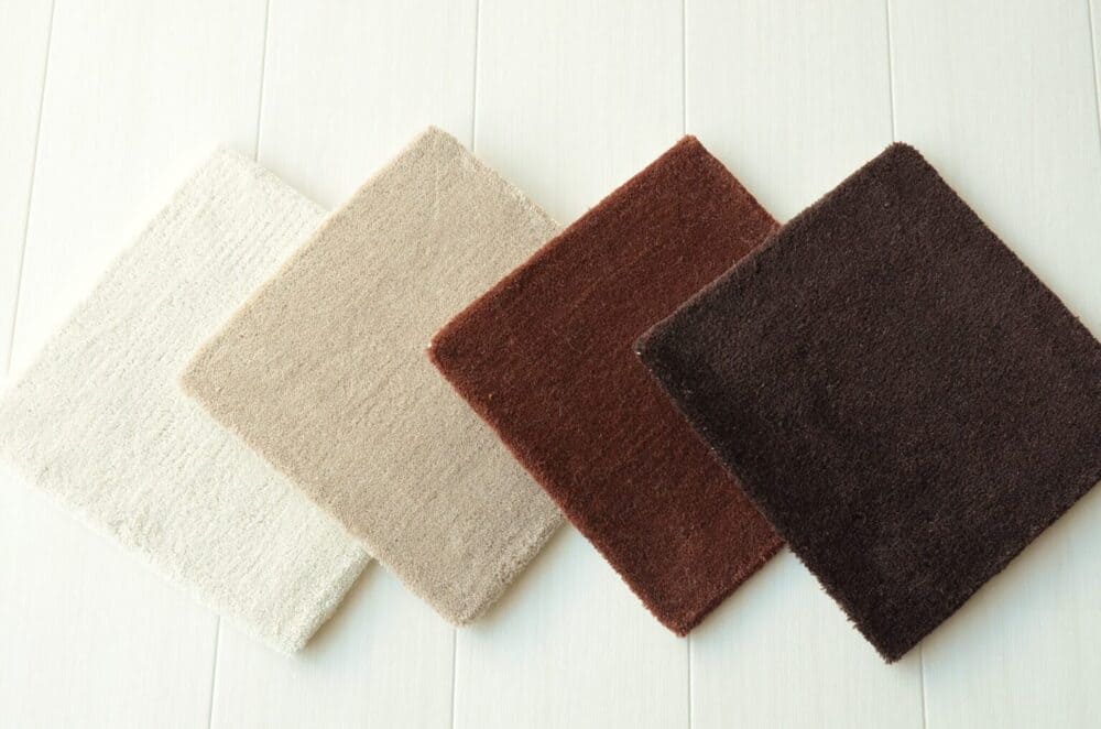 自然ソファ100％の日本製ラグ