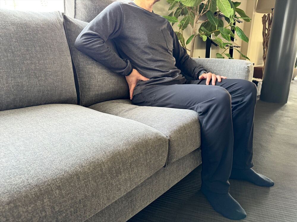 腰痛の方にオススメのソファ