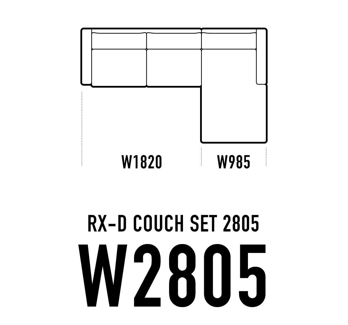 RX-D カウチ W2805