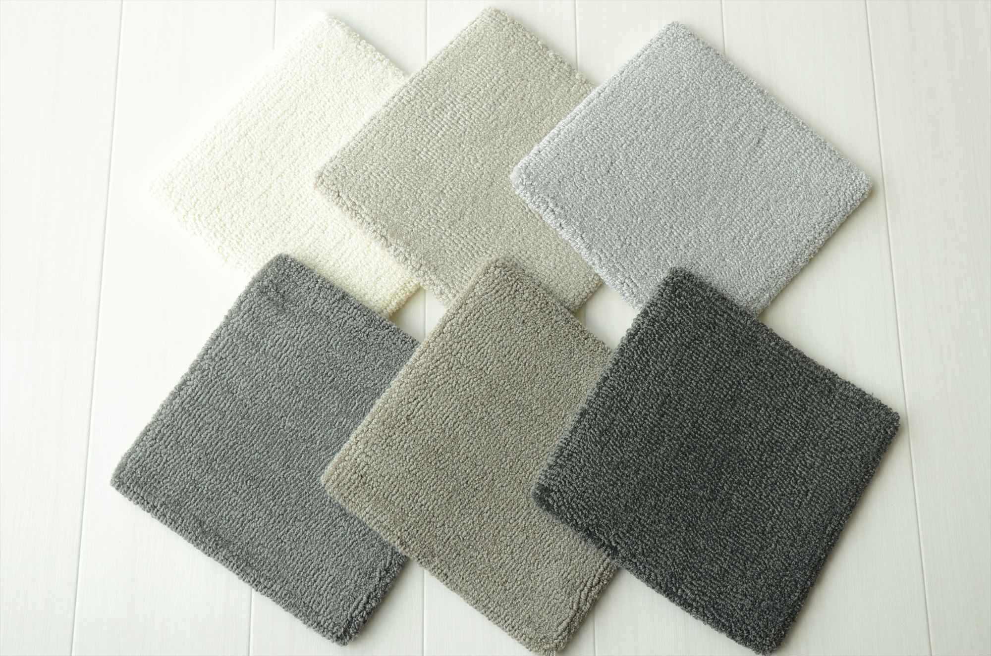 SO 梳毛ウール ラグ／梳毛ウール100%・12mmループ