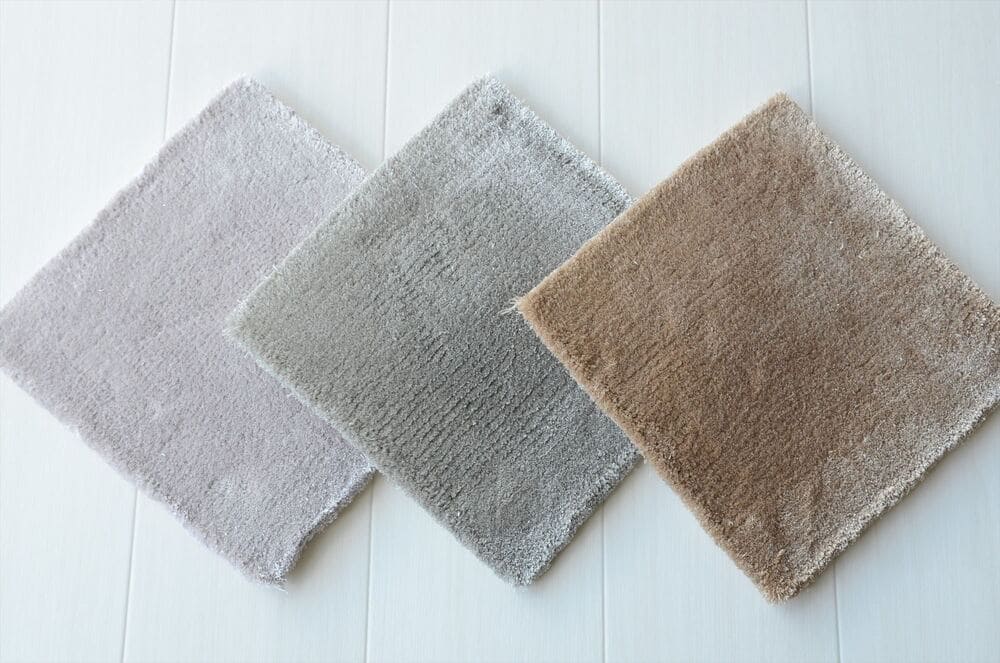 GE シルク ラグ／シルク100%・12mmカット