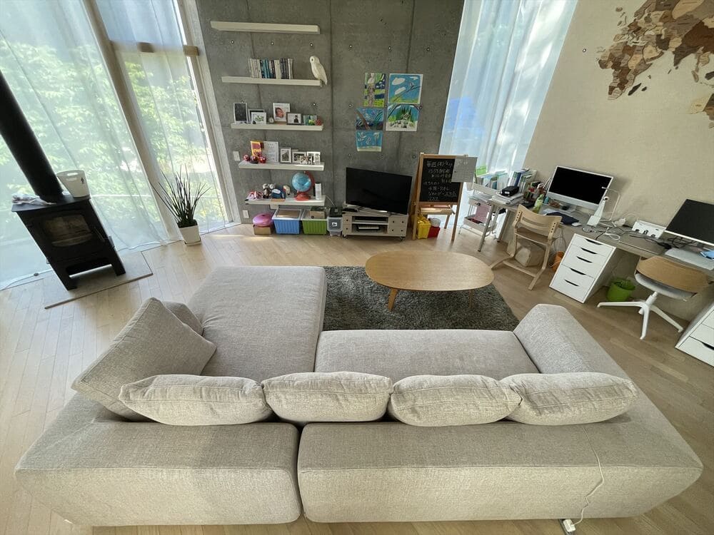 LA カウチソファ