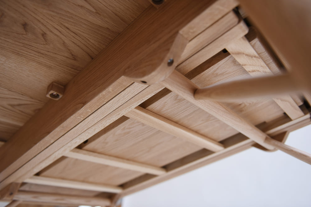 天然木無垢材伸長式ダイニングテーブル「Classic（クラシック）」