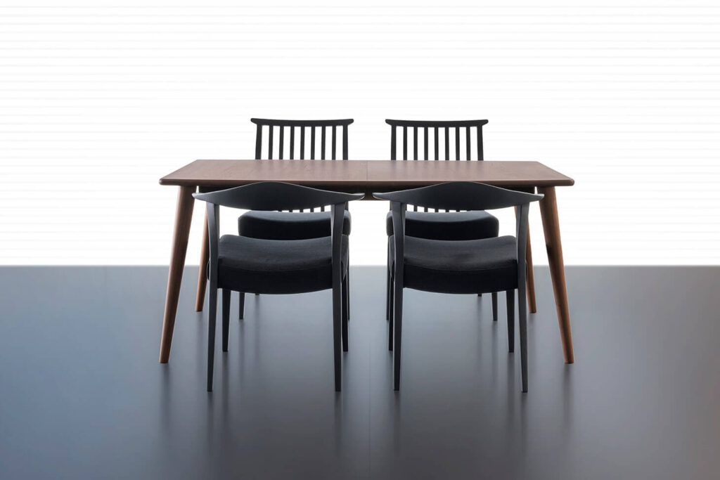 EX 無垢材伸長式ダイニングテーブル