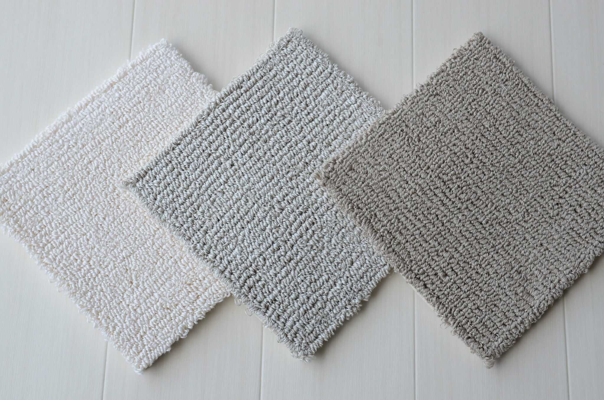 LI リネン ラグ／リネン100%・10mmループ